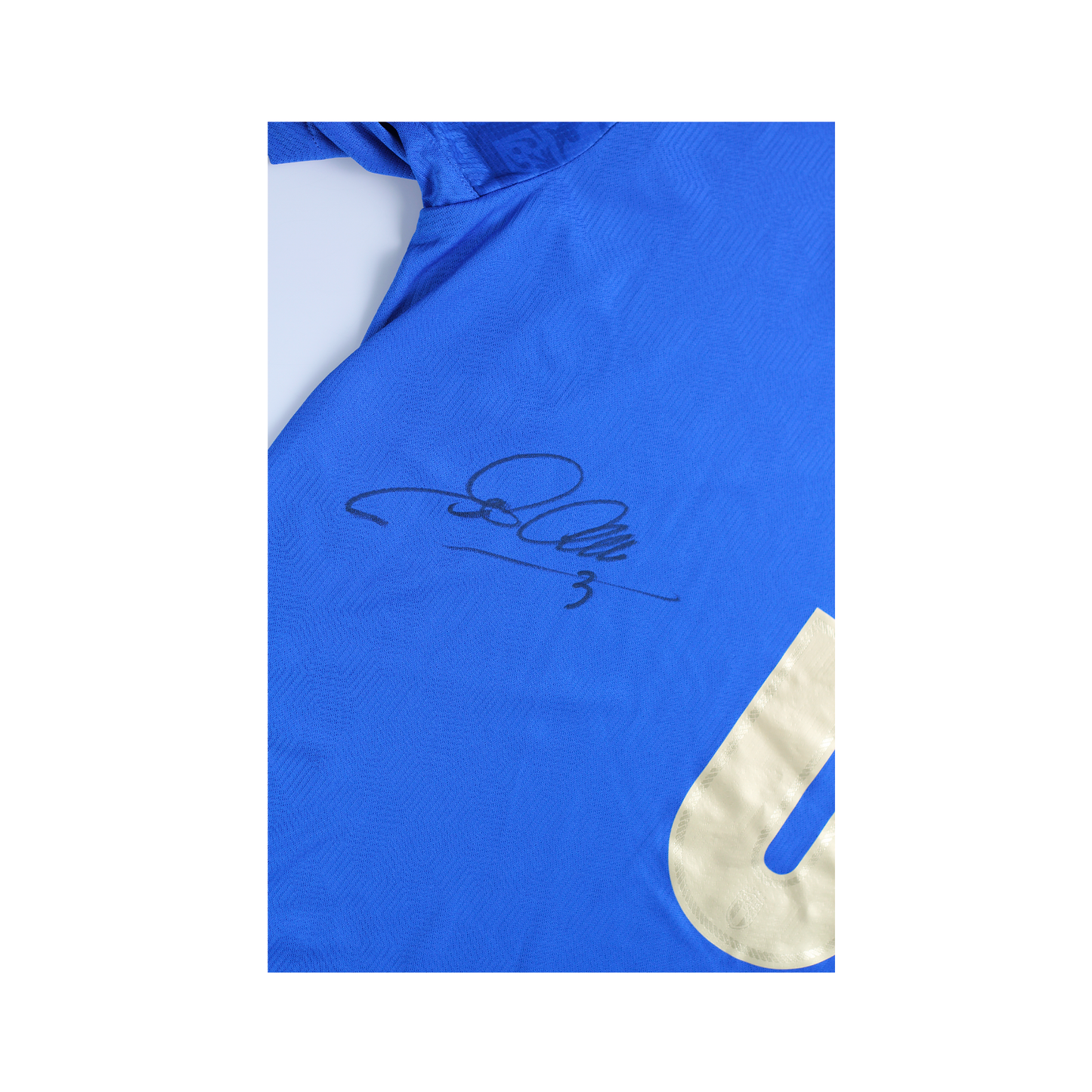 Italie 2020/21 'Signé' Home #3 CHIELLINI - XL