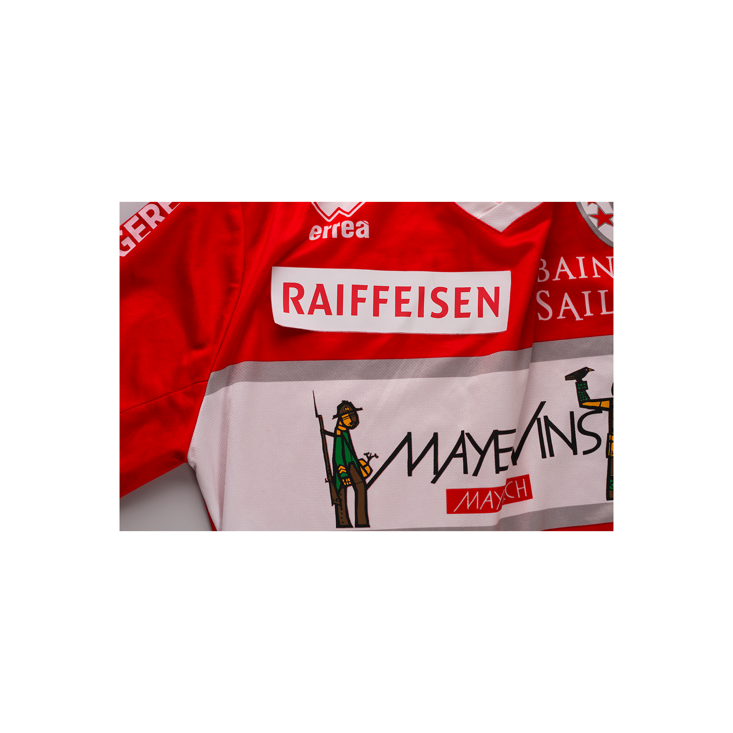 Sion 2013/14 Home 'Matchworn' #22 RÜFLI - L