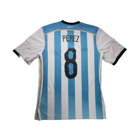 Argentine 2014/15 Home #9 PEREZ- L