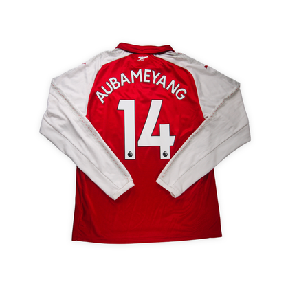 Arsenal 2017/18 Home L/S #14 AUBAMEYANG - L