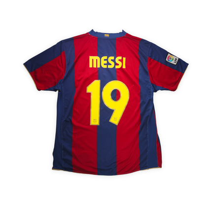 Barcelone 2007/08 Home #19 MESSI - L