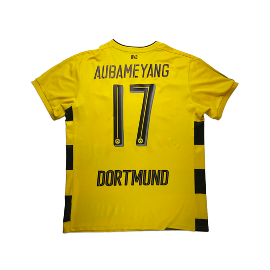 Borussia Dortmund 2017/18 Home #17 AUBAMEYANG - L