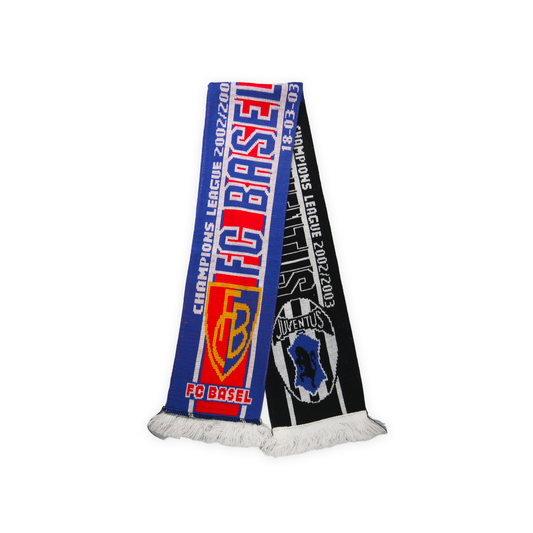 Écharpe FC Basel x Juventus 'Champions League 2002/03'