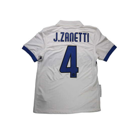 Inter Milan 2009/10 Away #4 J.ZANETTI - S