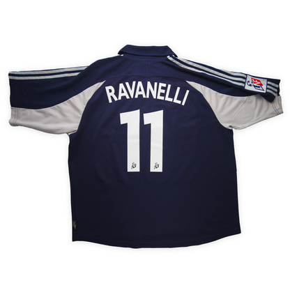 Olympique de Marseille 1999/00 Away #11 RAVANELLI - XL